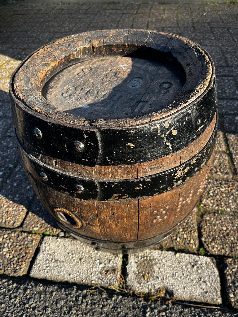 Antiek houten vat/ton - Decoratief object, Ophalen