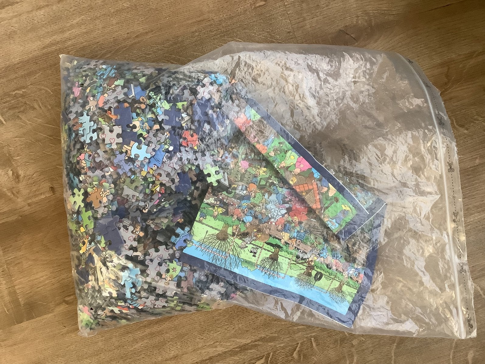 Van haasteren 3162 stukjes - oud Hollandse ambachten, Hobby en Vrije tijd, Denksport en Puzzels, Ophalen of Verzenden, Zo goed als nieuw