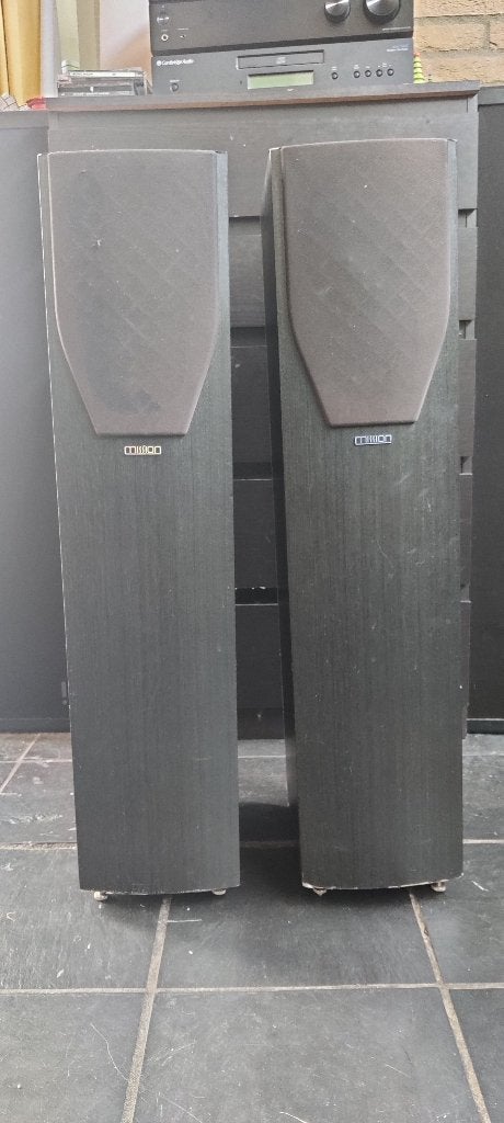 Mission M73 vloerstaande luidsprekers, Audio, Tv en Foto, Luidsprekers, Gebruikt, Vloerstaande luidspreker, 60 tot 120 watt, Mission