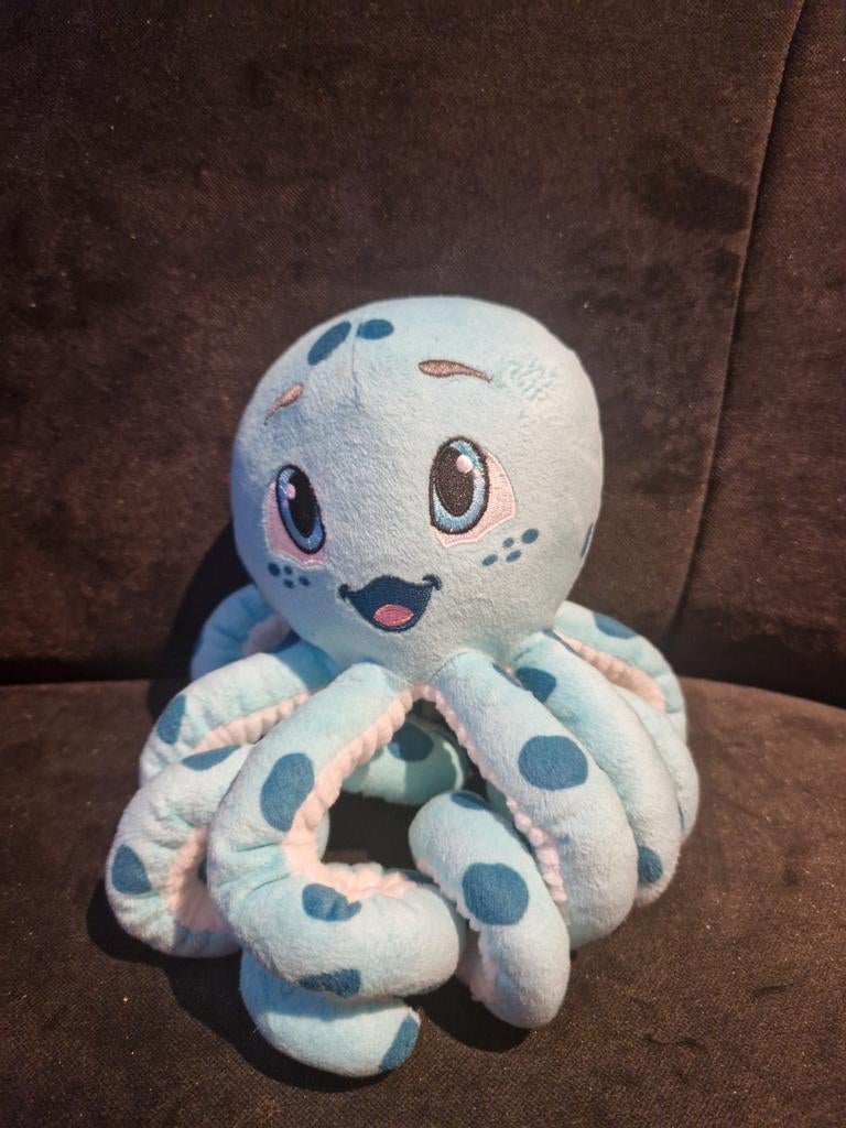 Toverland Joey de Octopus Knuffel, Ophalen of Verzenden, Zo goed als nieuw, Overige typen