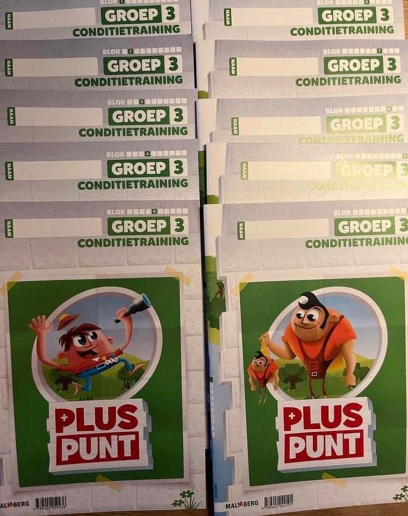 Pluspunt rekenen groep 3 werkboeken en conditietraining, Ophalen of Verzenden, Nieuw, Overige niveaus, Nederlands