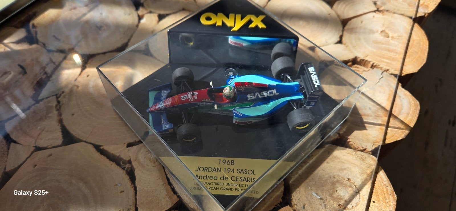 Onyx F1 Modelauto Jordan 194 Sasol Andrea de Cesaris, Ophalen of Verzenden, Zo goed als nieuw, Auto