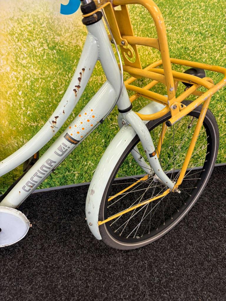 Fietshokje Amersfoort: Cortina U4 Transportfiets 26 inch, Terugtraprem, Gebruikt, Versnellingen, Niet ingevuld