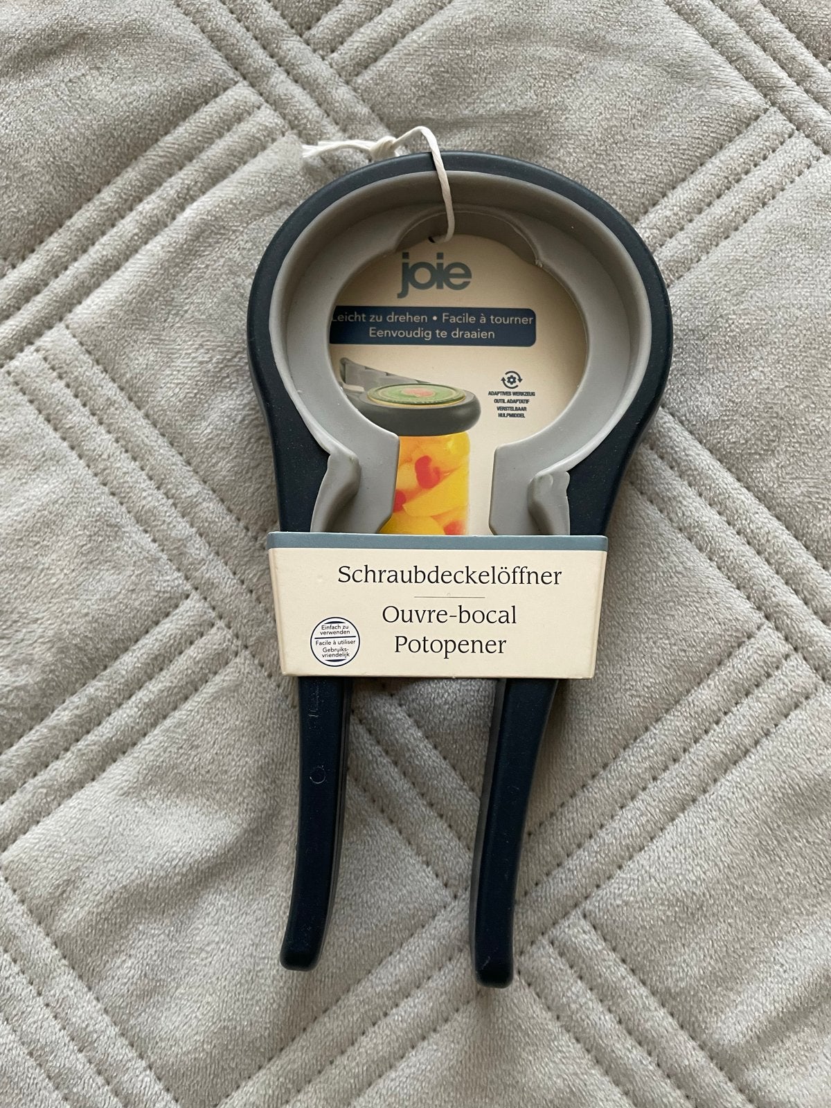 Joie Potopener - Schroefdekselöffner - Handige Keukenhulp, Overige typen, Kunststof, Nieuw, Ophalen of Verzenden