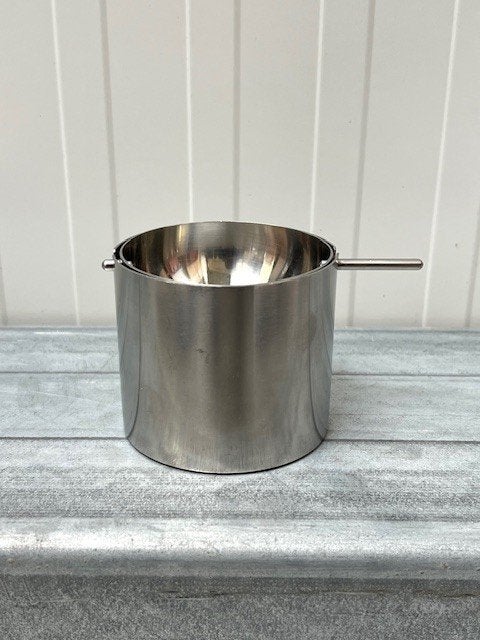 Stelton Cylinda asbak Arne Jacobsen design vintage, Vintage, Gebruikt, ., Ophalen of Verzenden