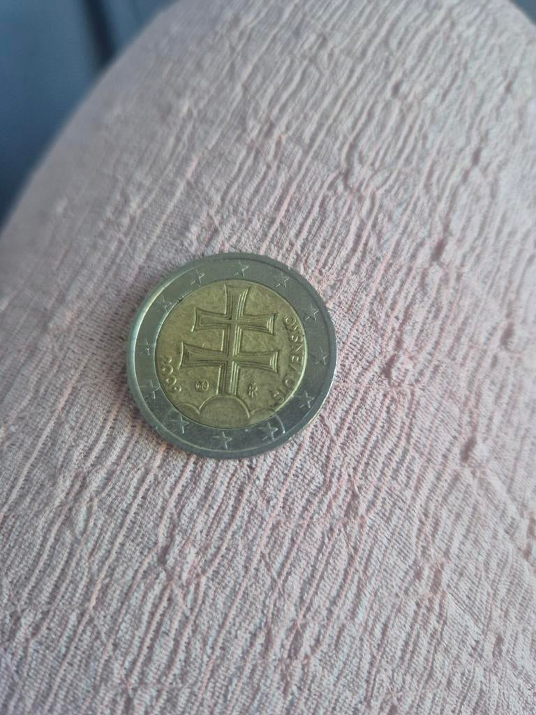 2 Euro munt Slowakije 2009, Ophalen of Verzenden, Slowakije, 2 euro, Losse munt