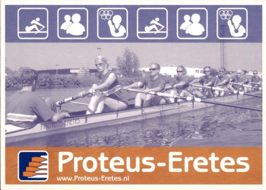 Proteus-Eretes, roeien, Ophalen of Verzenden, 1980 tot heden, Ongelopen, Sport en Spel