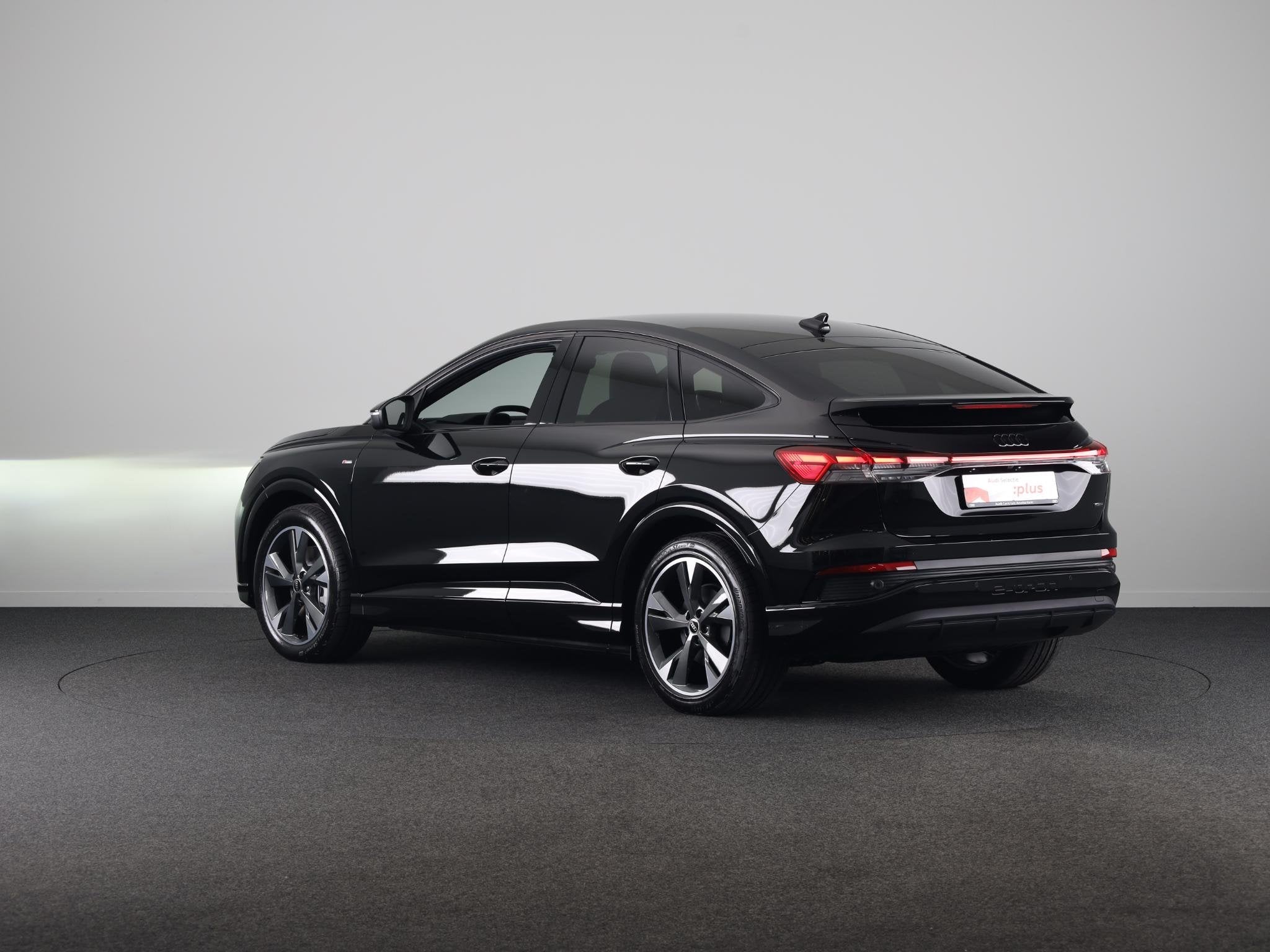 Audi Q4 Sportback e-tron 45 quattro S Edition Competition 82, Automaat, 12 maanden, Zwart, 82 kWh