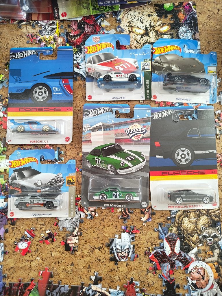Collection of Hot Wheels Porsche Models (6 pieces), Ophalen of Verzenden, Zo goed als nieuw, Overige typen
