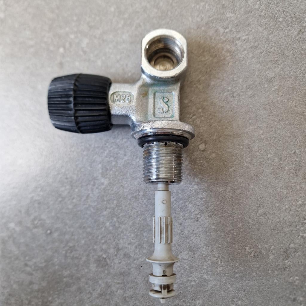 Duikfles Kraan M25 200 bar, Ophalen of Verzenden
