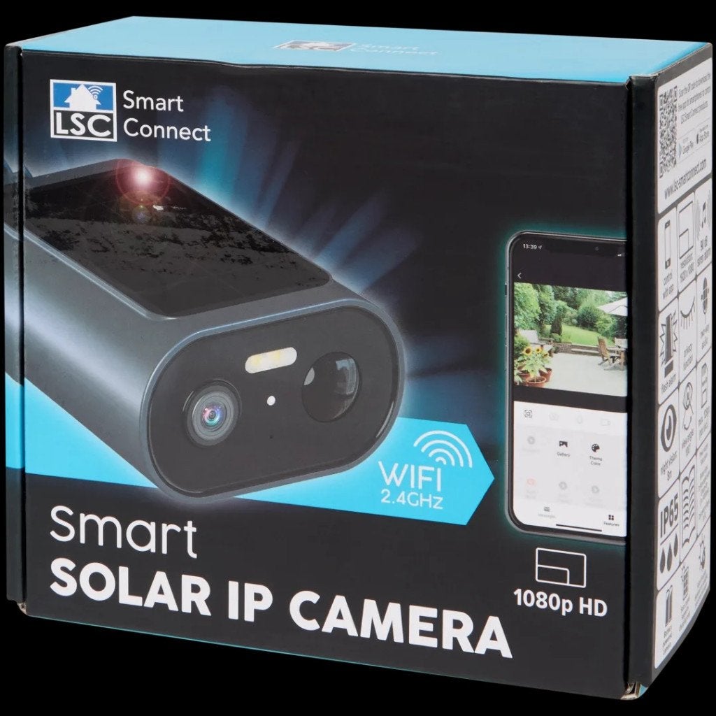 LSC Smart Connect solar IP camera 1080p HD, Ophalen, Nieuw