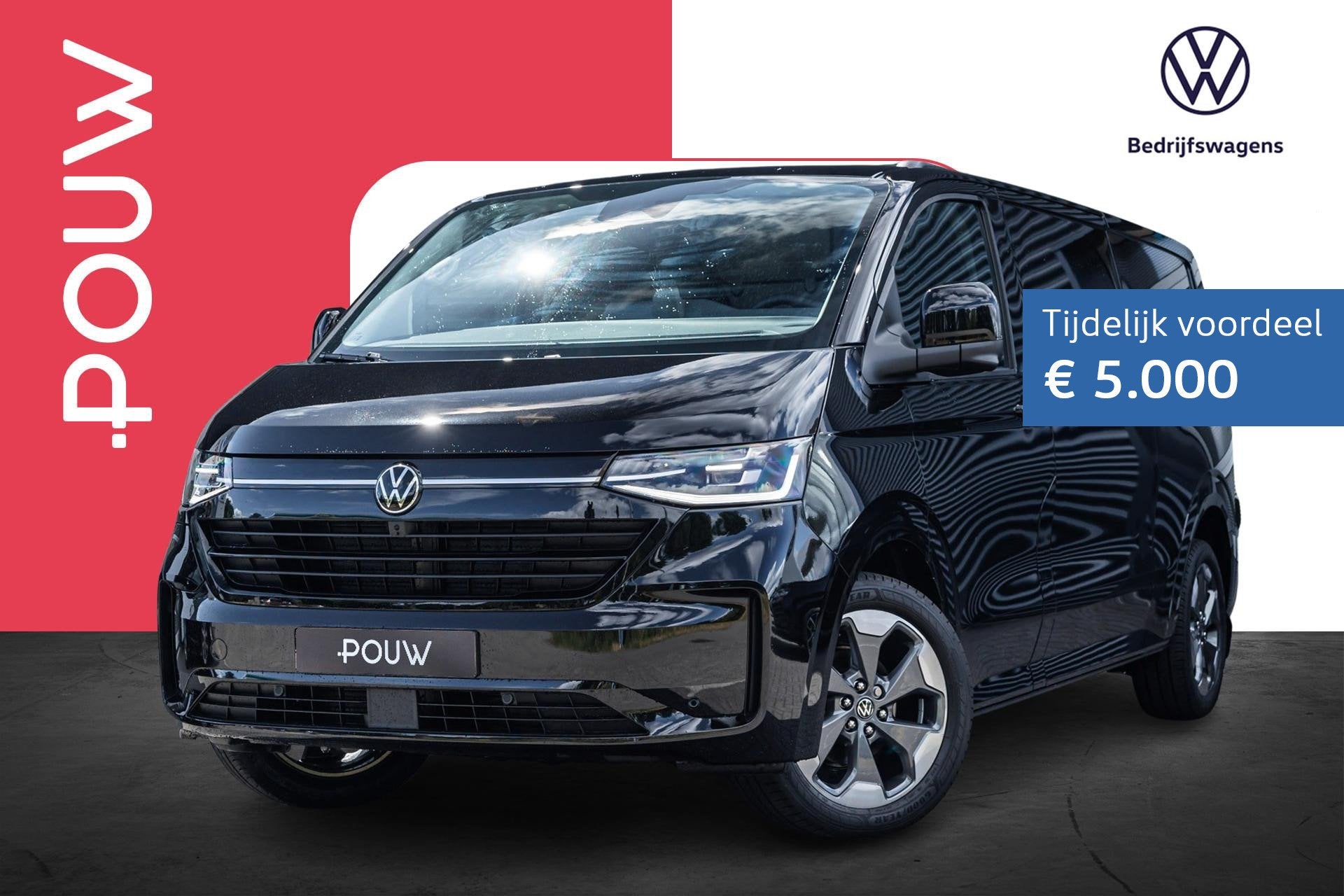 Volkswagen Transporter 2.5 eHybrid 233pk AUT L2H1 32 Bulli |, Auto's, Automaat, 12 maanden, Euro 6, 4 cilinders