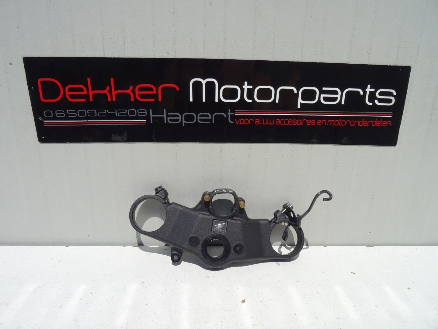 Bovenste Kroonplaat Honda CBR600RR 2007-2008-2010-2012 PC40, Motoren, Onderdelen | Honda, Gebruikt, Ophalen of Verzenden
