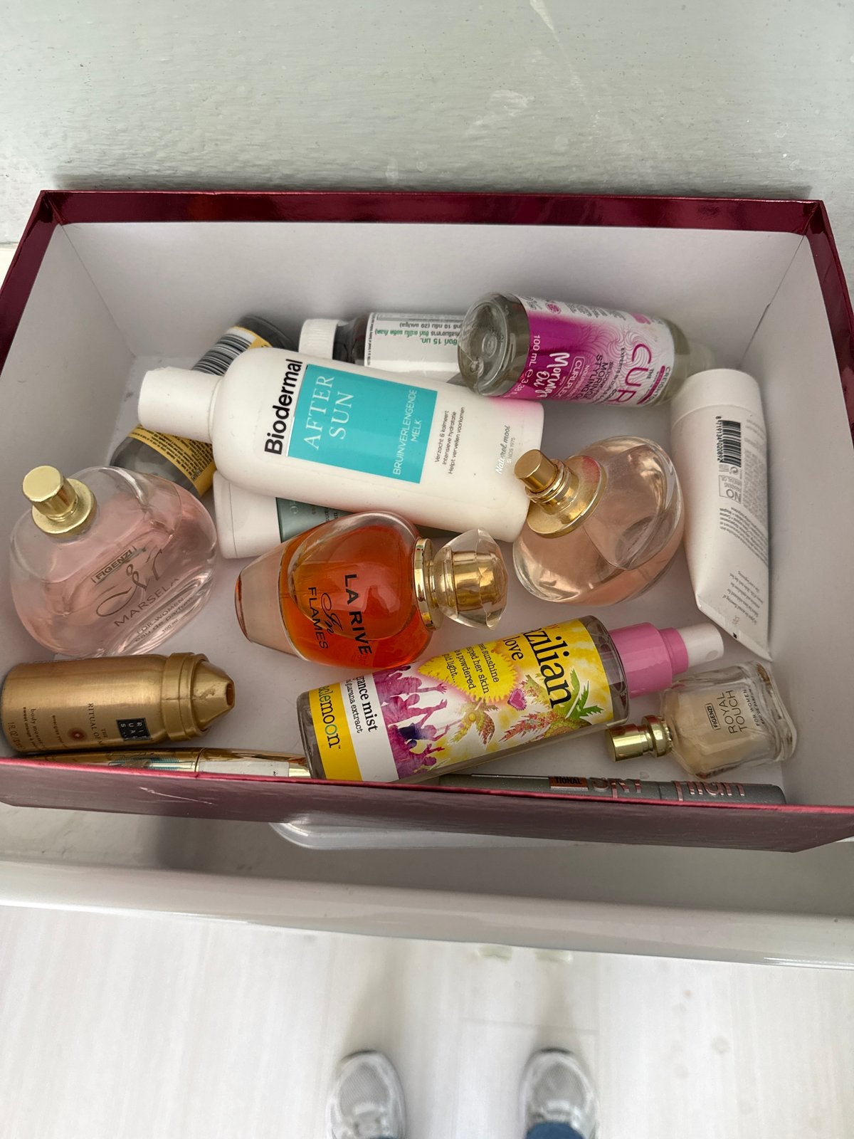 Collectie parfum en make-up, Ophalen, Gebruikt