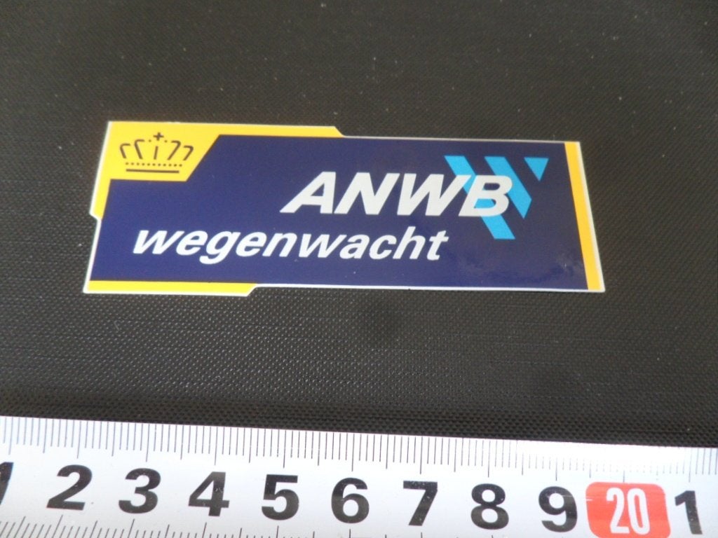 sticker ANWB wegenwacht, Ophalen of Verzenden, Zo goed als nieuw