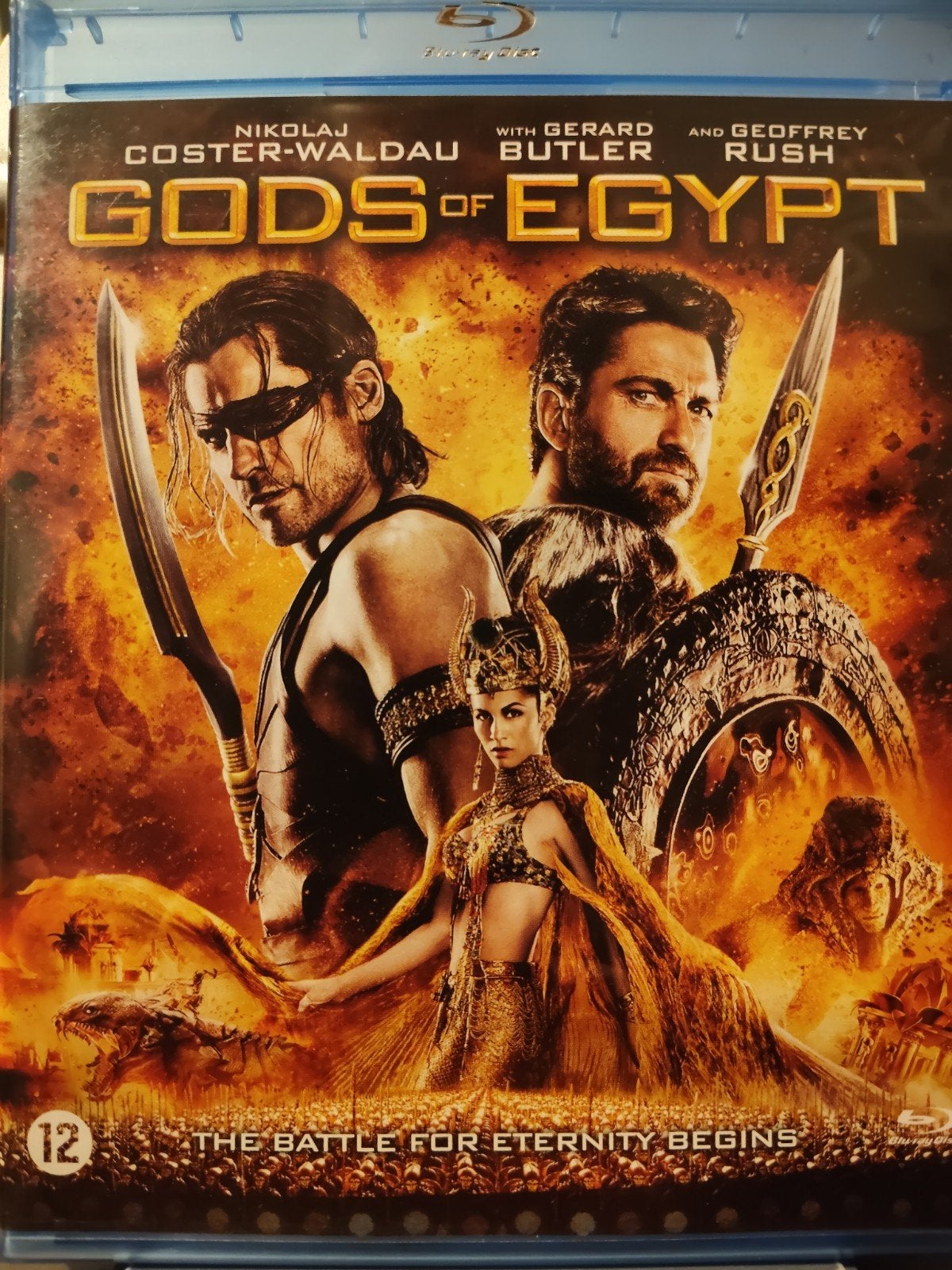 Gods of Egypt Bluray NL ZGAN, Inclusief extra's, Film, Actie, Ophalen of Verzenden