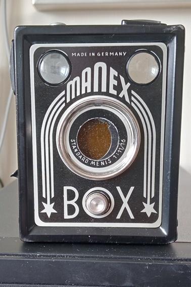 Manex Box camera, Ophalen of Verzenden, Gebruikt, Compact, Overige Merken