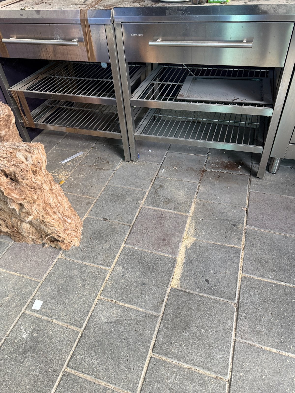 Keukenelementen incl fornuis RVS van Solitair, Ophalen, Gebruikt, 60 cm of meer, Grill