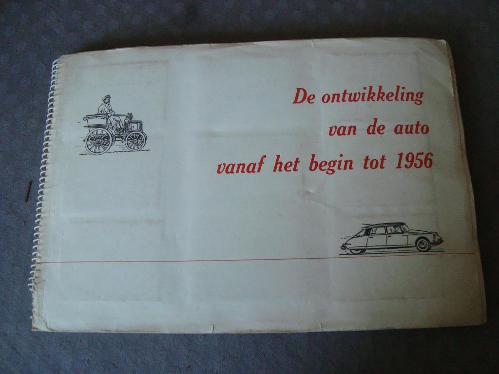 De ontwikkeling van de auto vanaf het begin tot 1956, Ophalen of Verzenden, Zo goed als nieuw, Auto's