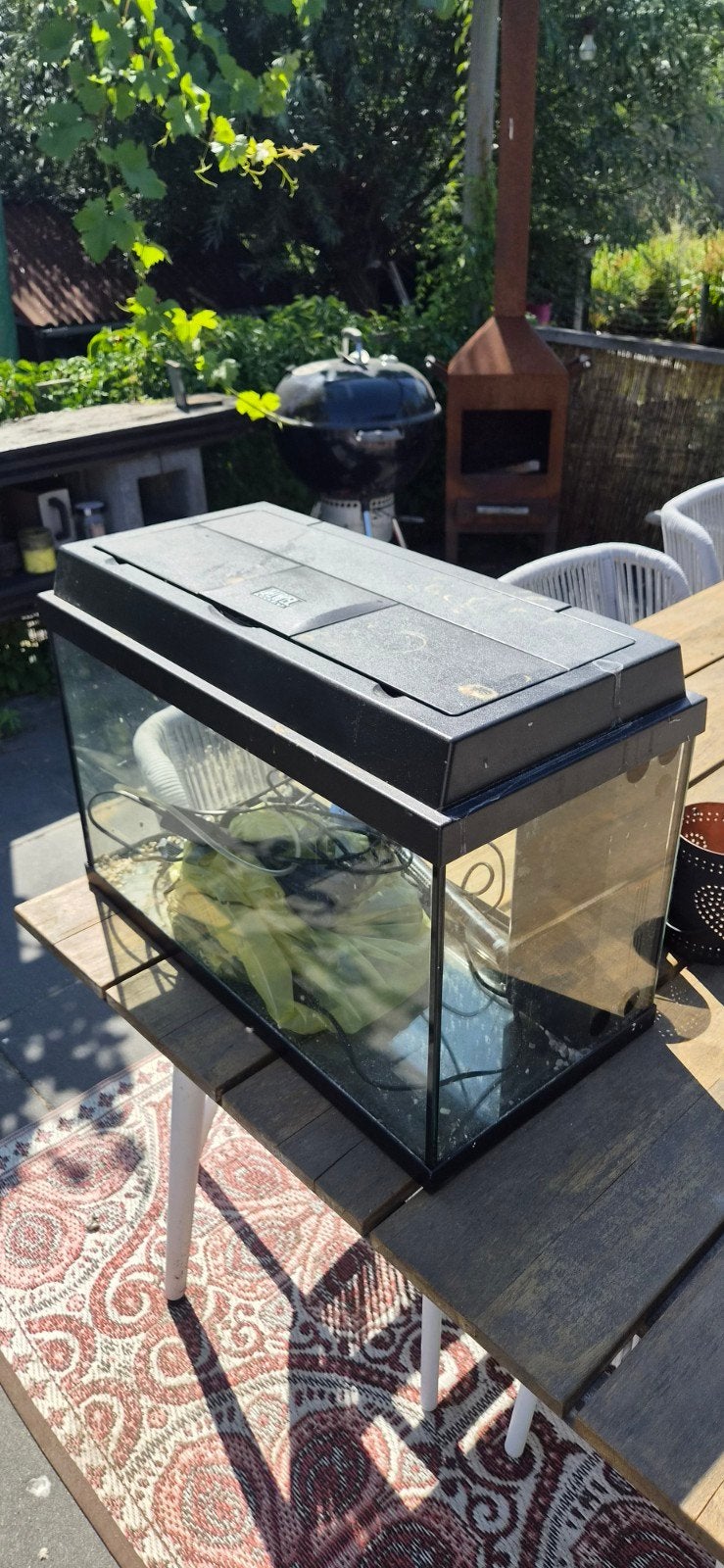 Aquarium 60x30x30, Dieren en Toebehoren, Vissen | Aquaria en Toebehoren, Ophalen, Verwarming, Leeg aquarium, Juwel