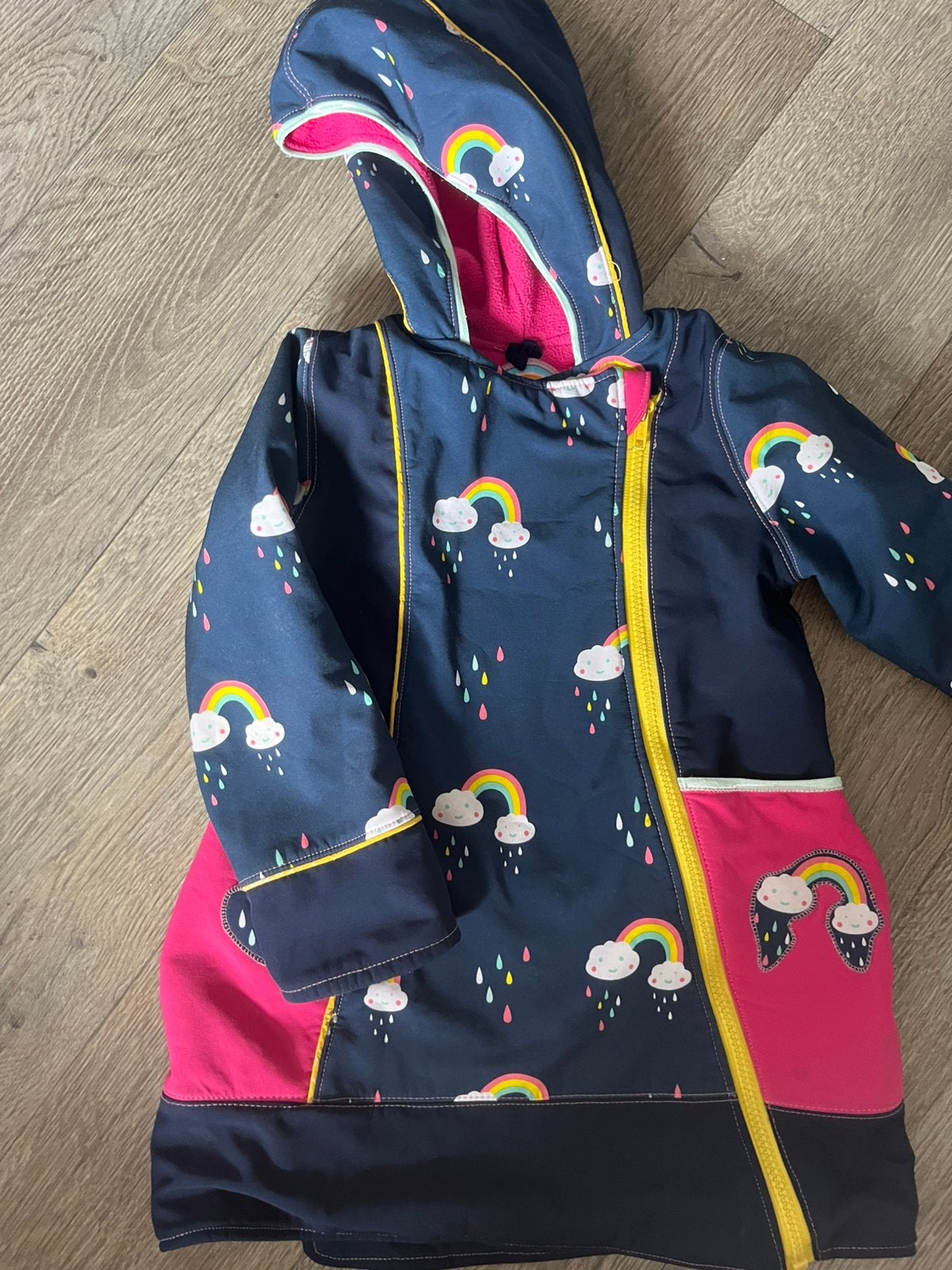 Zelfgemaakte winterjas, Kinderen en Baby's, Ophalen of Verzenden, Zo goed als nieuw, Jas