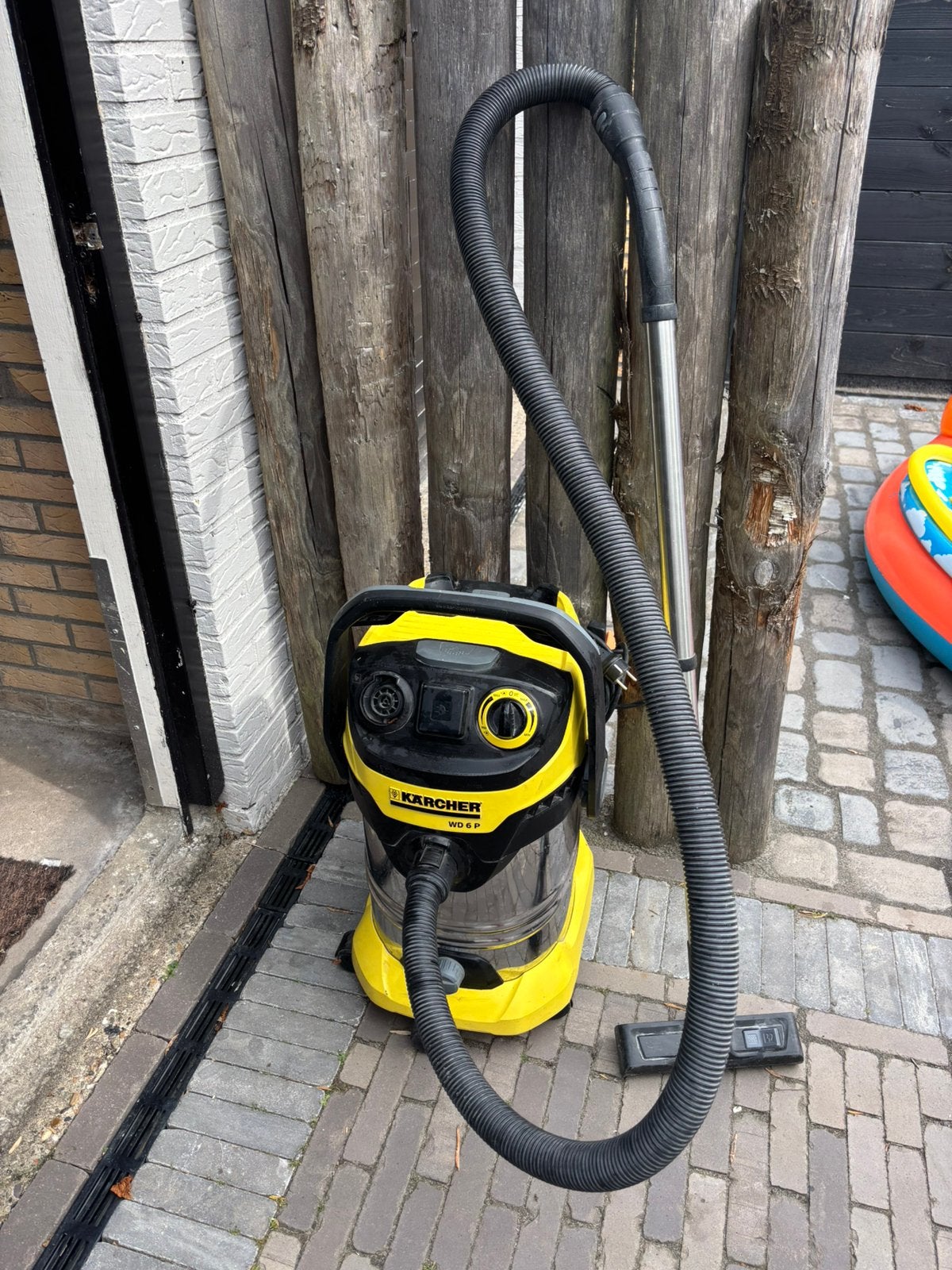 karcher wd6 stofzuiger, Ophalen of Verzenden, Gebruikt