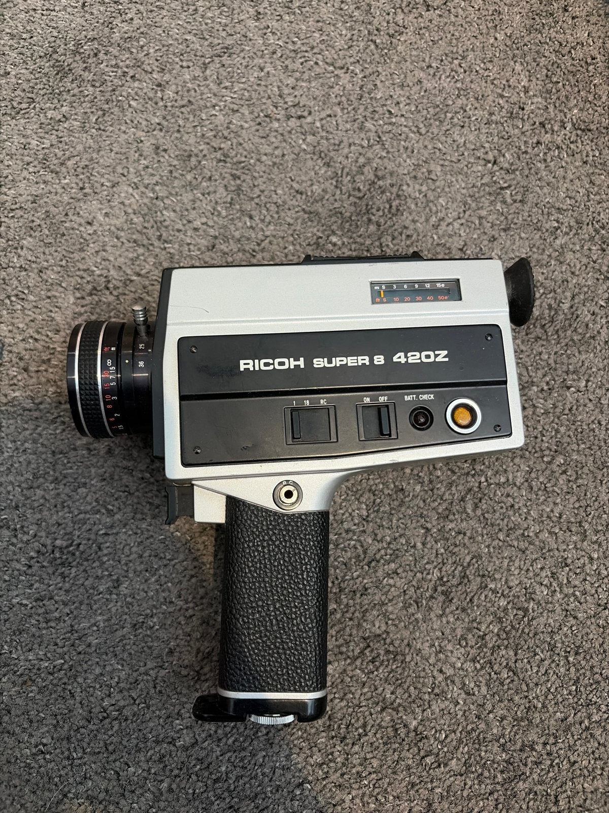 Vintage Ricoh Super 8 420Z Filmcamera, Ophalen of Verzenden, 8mm, Camera