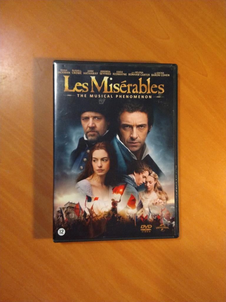 DVD Les Miserables, Vanaf 12 jaar, Ophalen of Verzenden, Zo goed als nieuw, Historisch of Kostuumdrama