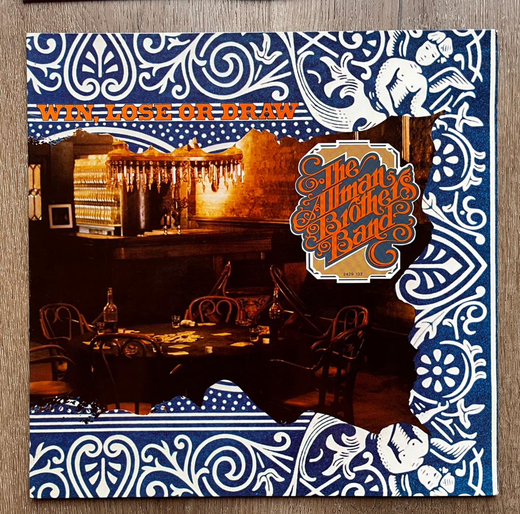 LP The Allman Brothers Band - Win, Lose or Draw, Inclusief binnenhoes, Gebruikt, Ophalen of Verzenden, 1970 - 1979
