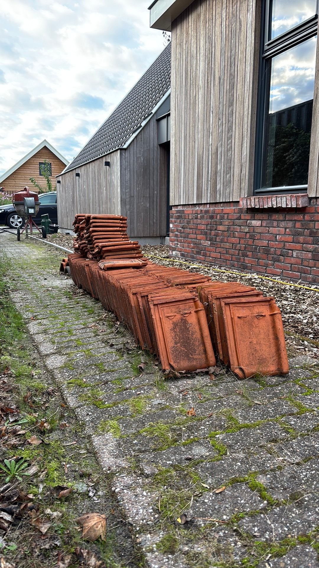 Dakpannen Gbr. Teeuwen Tegelen, Ophalen, Gebruikt, Steen of Klei, 15 m² of meer