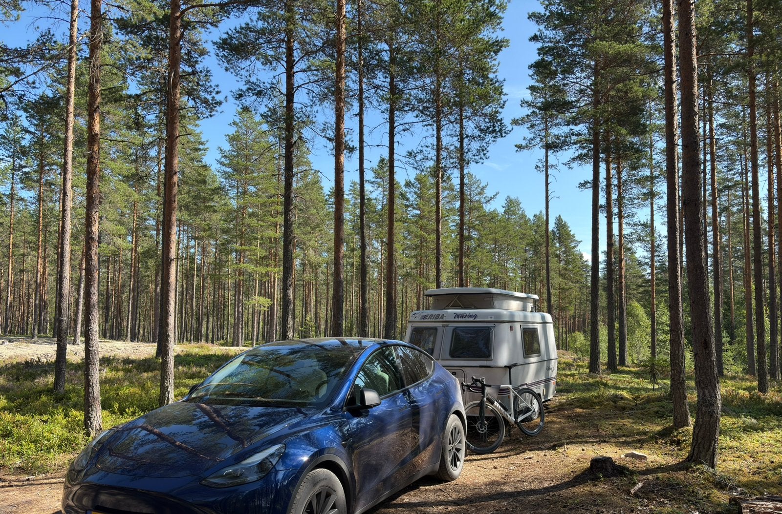 Op avontuur in scandinavie met Eriba Puck, Ophalen of Verzenden