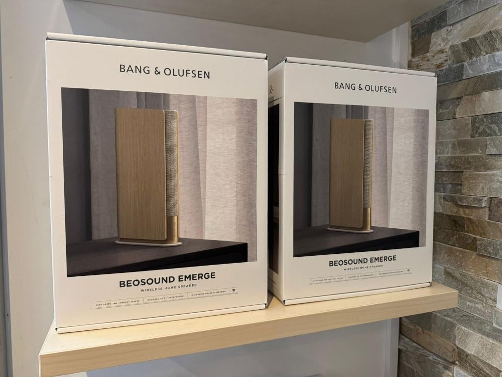 Beosound Emerge draadloze speaker van B&O Bang en Olufsen, Overige merken, Info@bang-olufsen.dk, Overige typen, Nieuw