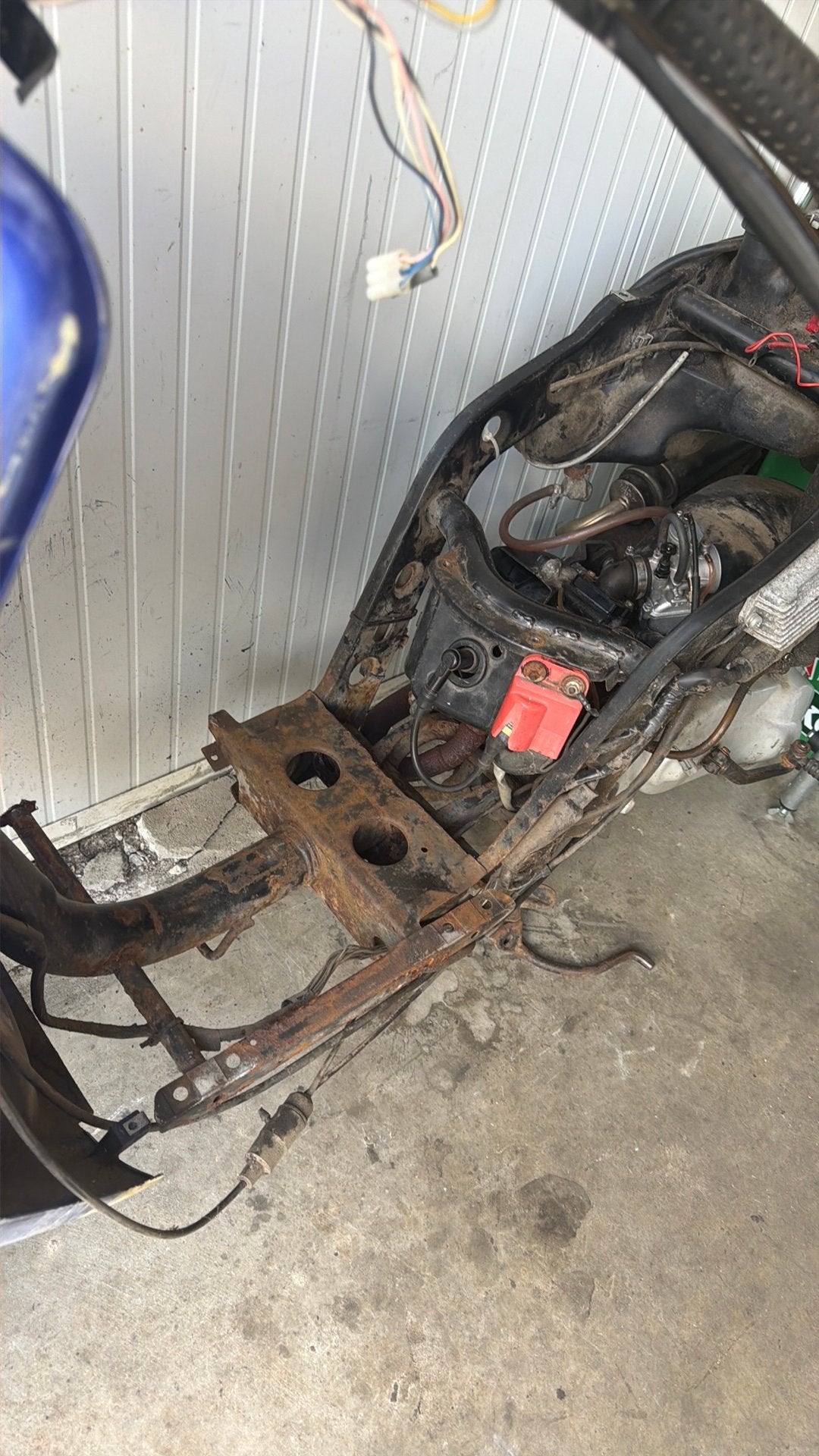 Type 3 frame duits ruilen voor kratje heineken, Ophalen, Zo goed als nieuw, Frame, Piaggio