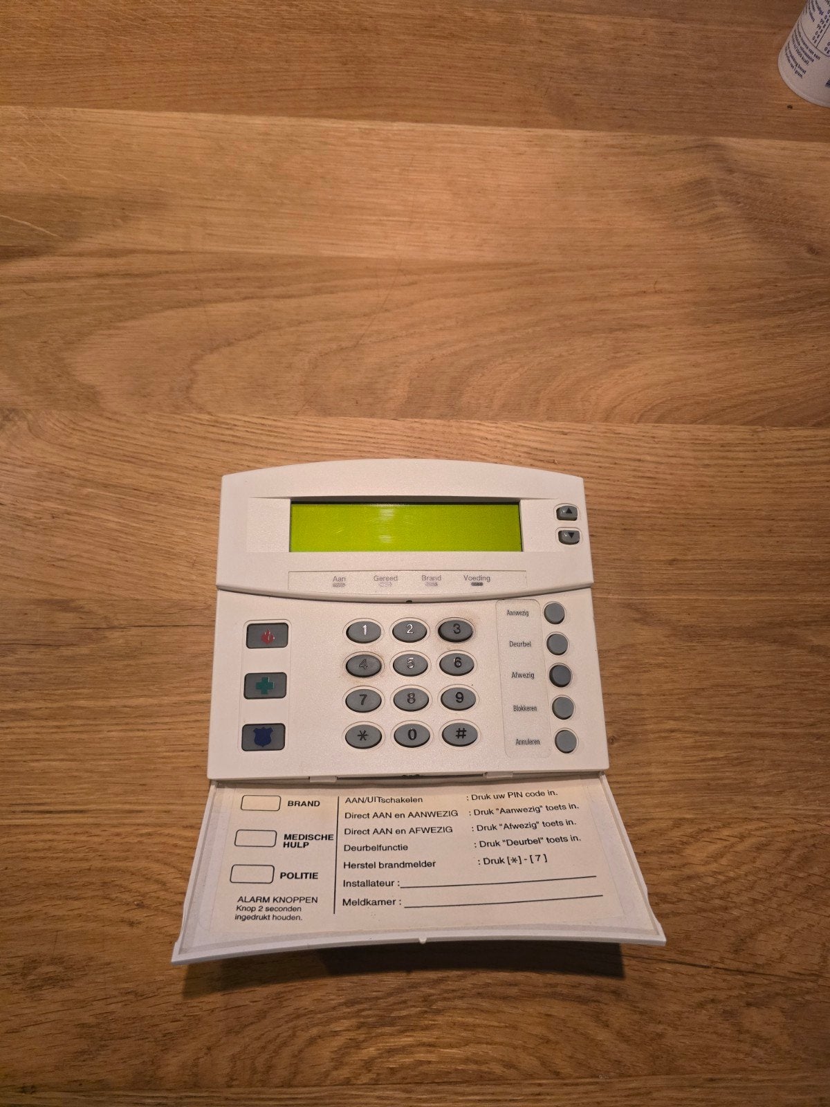 NetworX NX-8 Beveiligingssysteem Bedienpaneel, Ophalen of Verzenden, Compleet systeem