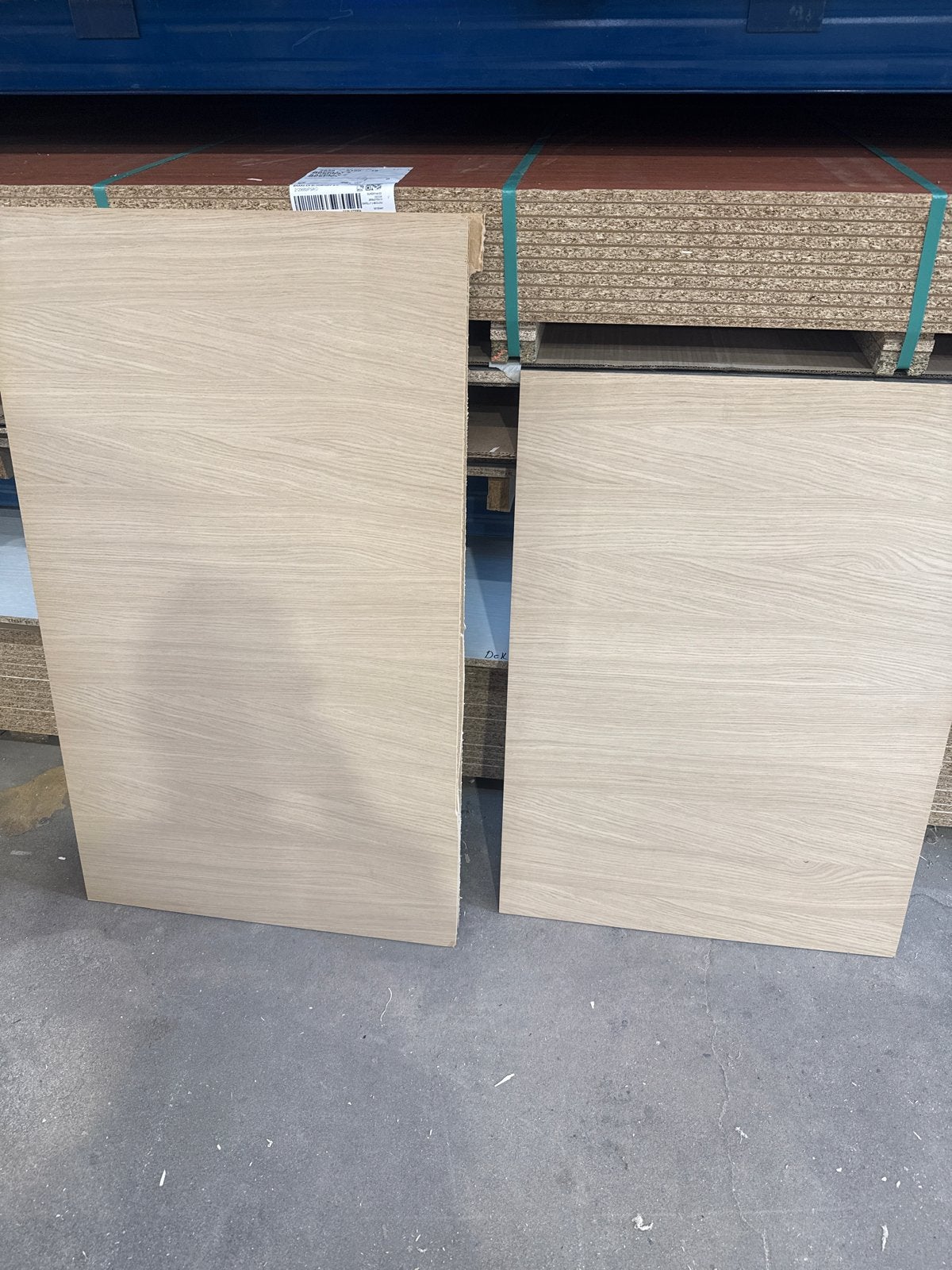 MDF Eiken Gefineerd Platen - 4x 720x1210x10mm + 1x 720x100x1, Doe-het-zelf en Verbouw, Ophalen, Minder dan 25 mm, Eiken, Nieuw