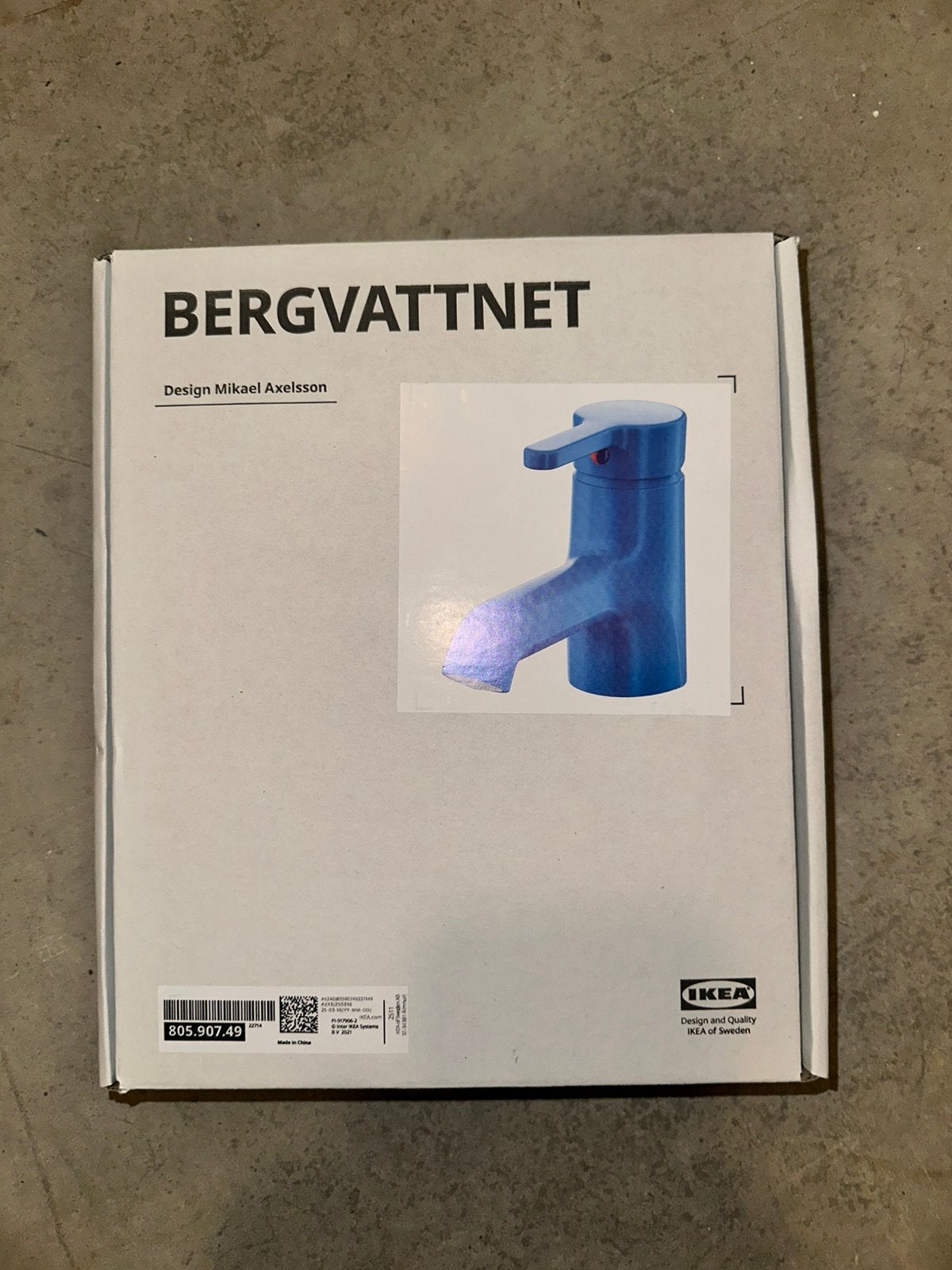 Bergvattnet wastafelmengkraan, Ophalen of Verzenden, Zo goed als nieuw