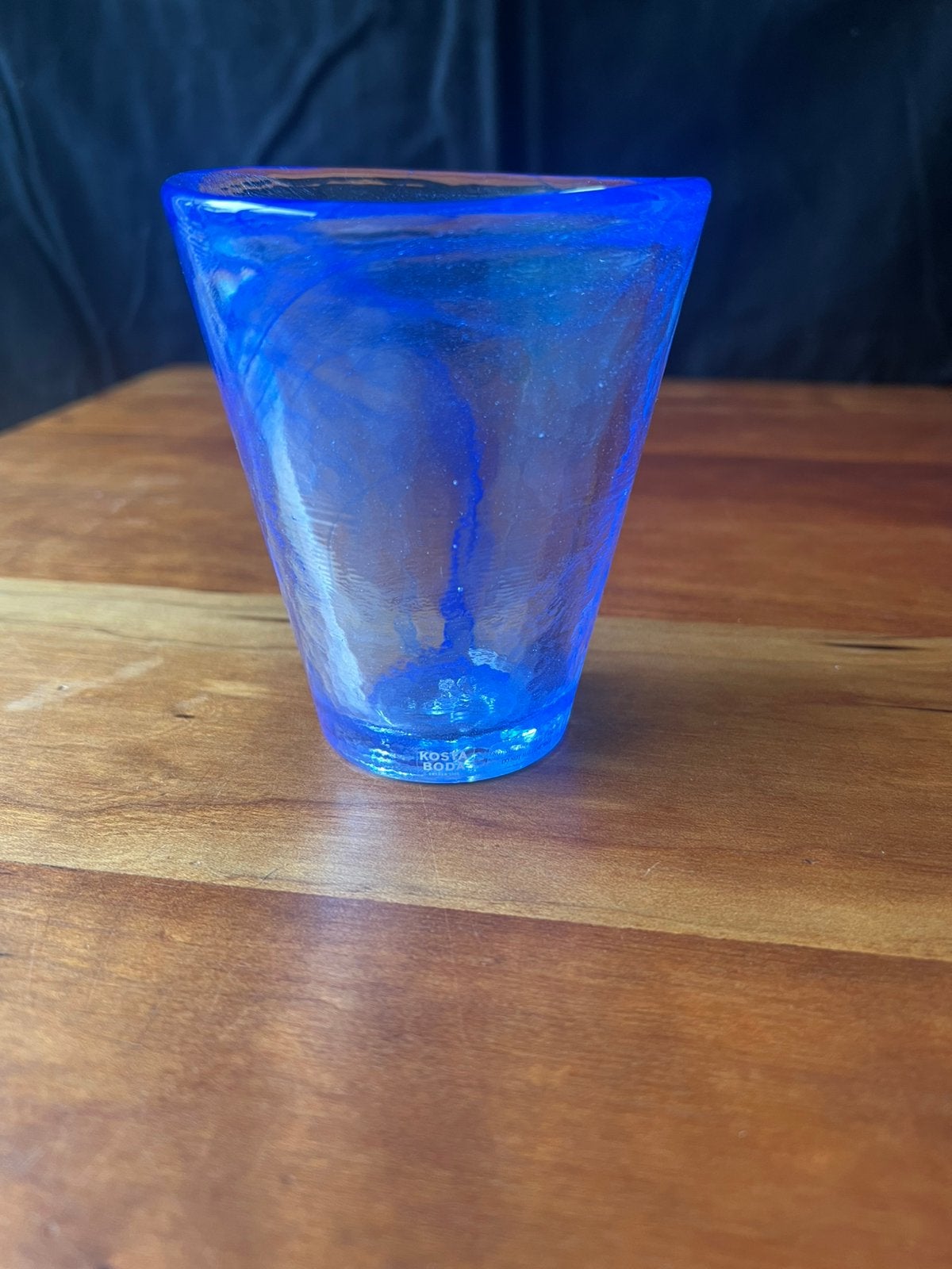 Kosta Boda glazen kunstobject beker/vaas., Ophalen of Verzenden