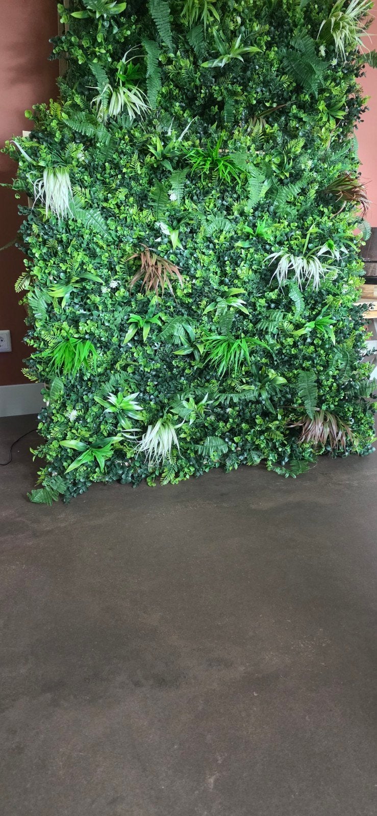 Wanddecoratie Groene Jungle Wand 100x100cm Nieuw, Ophalen, Groen, Nieuw, Wandbord of Wandpaneel