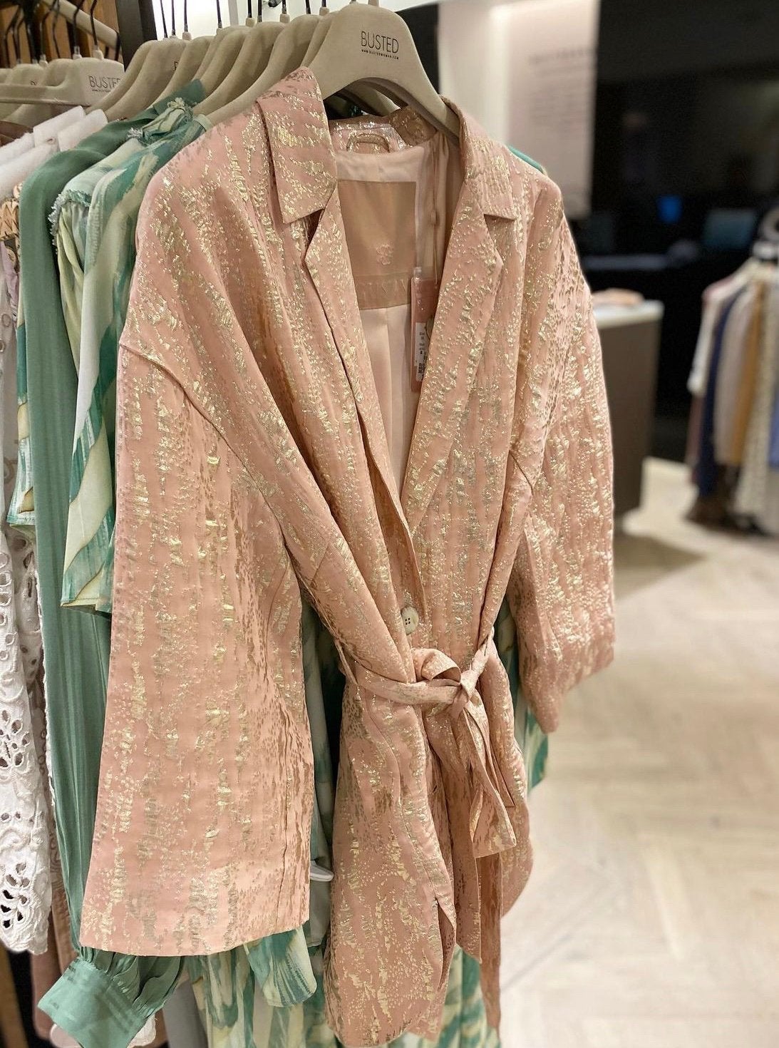 Gustav Aven kimono blazer - Luxe zijde mix (maat 36), Kleding | Dames, Ophalen of Verzenden, Zo goed als nieuw, Jasje, Roze