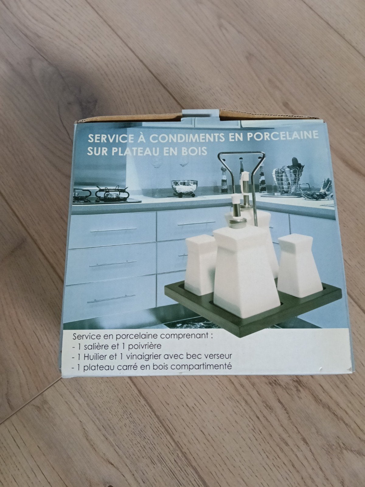Witte porseleinen kruiden- en condimentset (5-delig), Ophalen, Overige typen, Nieuw, Steen/keramiek