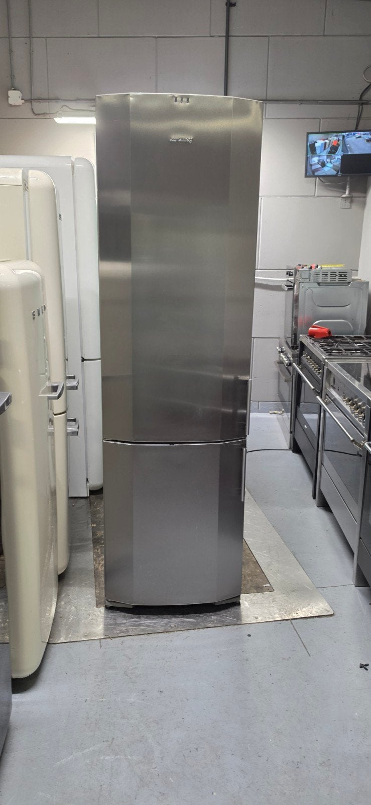 Smeg koelvriescombinatie no frost rvs, Witgoed en Apparatuur, Ophalen of Verzenden