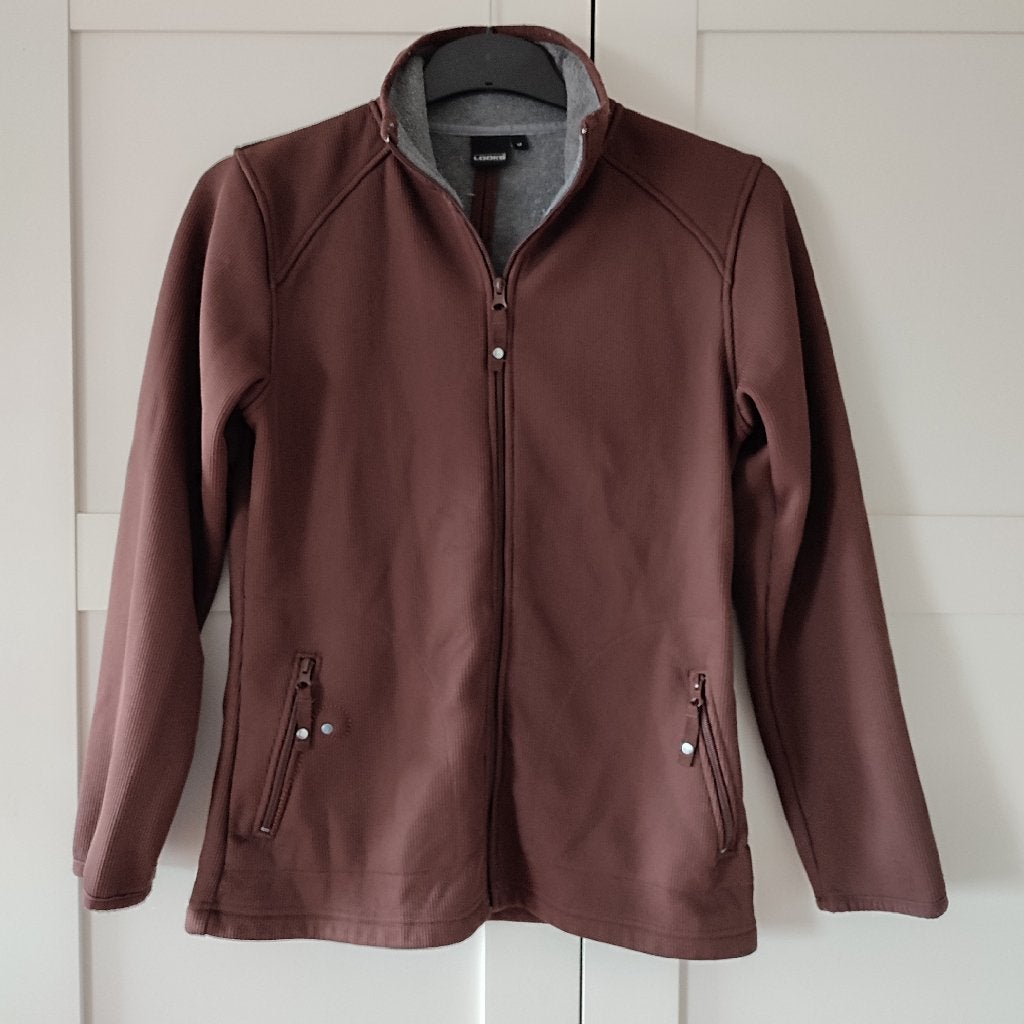 Looks Vest met rits en zakken - Bruin/Rood, Maat M, Maat 38/40 (M), Bruin, Ophalen of Verzenden, Gedragen