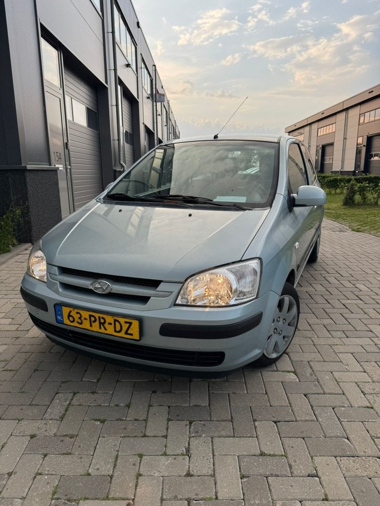 Hyundai Getz – Nieuwe APK, Grote Beurt & IJskoude Airco!, Auto's, Hyundai, Voorwielaandrijving, 40 €/maand, 4 cilinders, Blauw