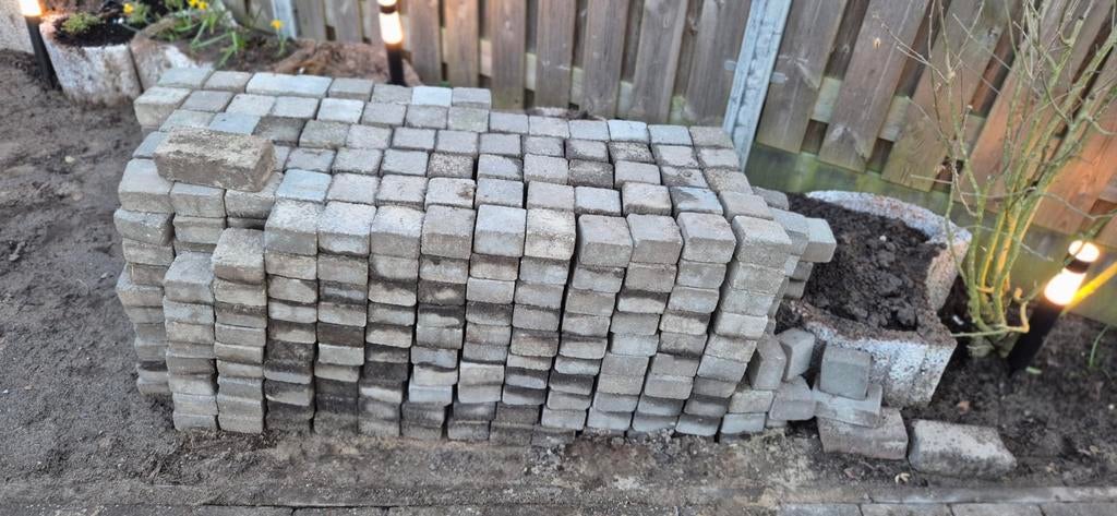 Stenen 10x10 cm, Tuin en Terras, Ophalen