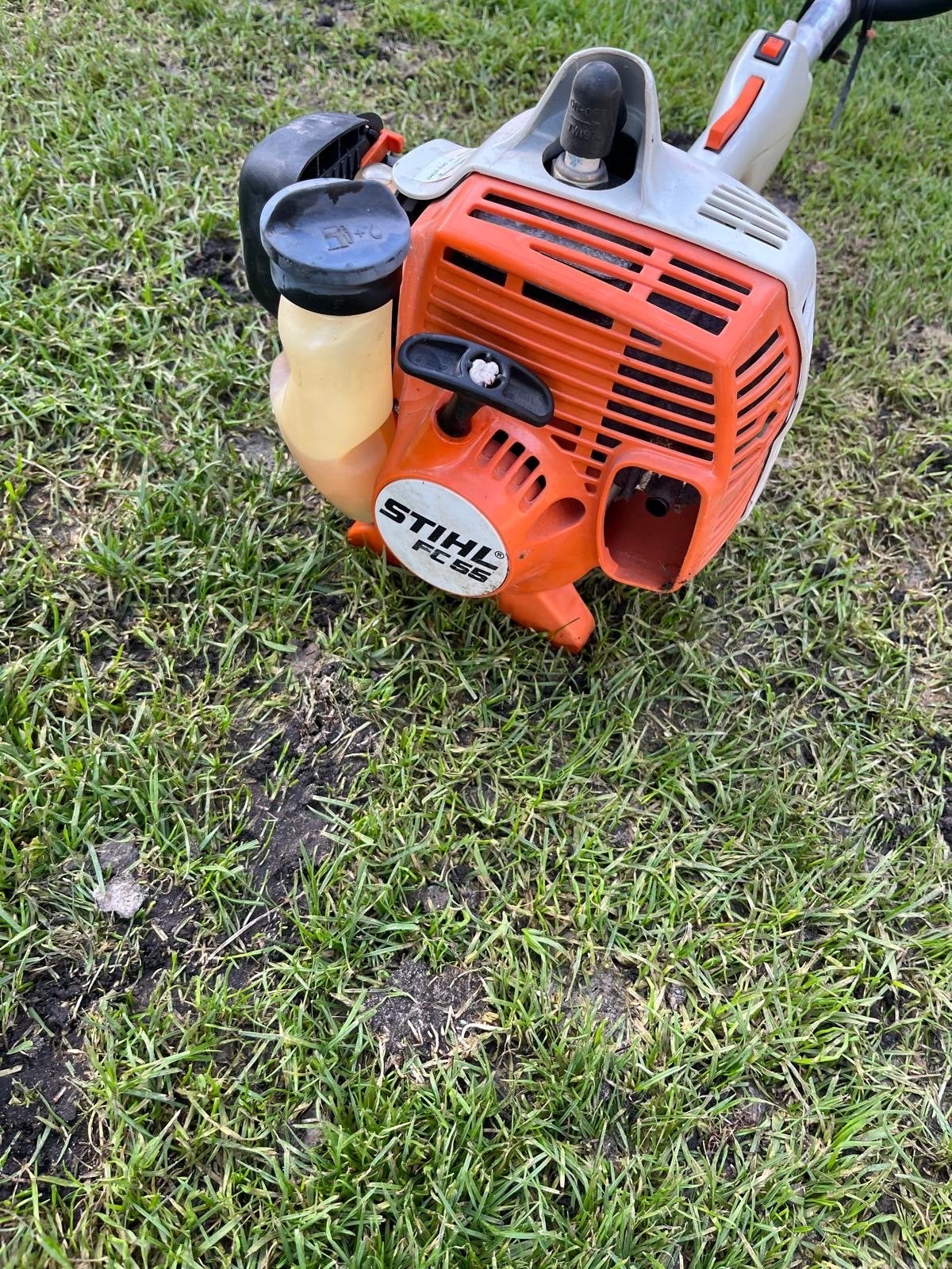 Stihl FC55 Kantenmaaier - Uniek en Krachtig, Tuin en Terras, Ophalen, Gebruikt, 10 tot 30 cm, Benzine
