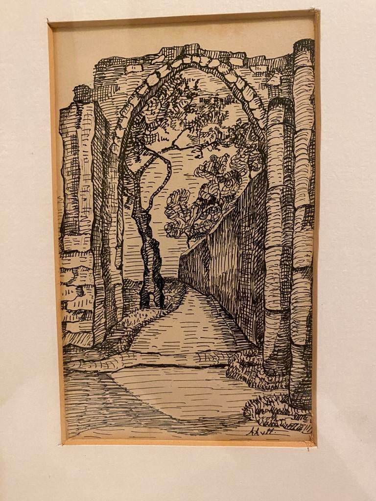 A.a.Hoytema aa ets lithografie, Antiek en Kunst, Ophalen of Verzenden, Stadsgezicht, Ingelijst, 1900 - 1949
