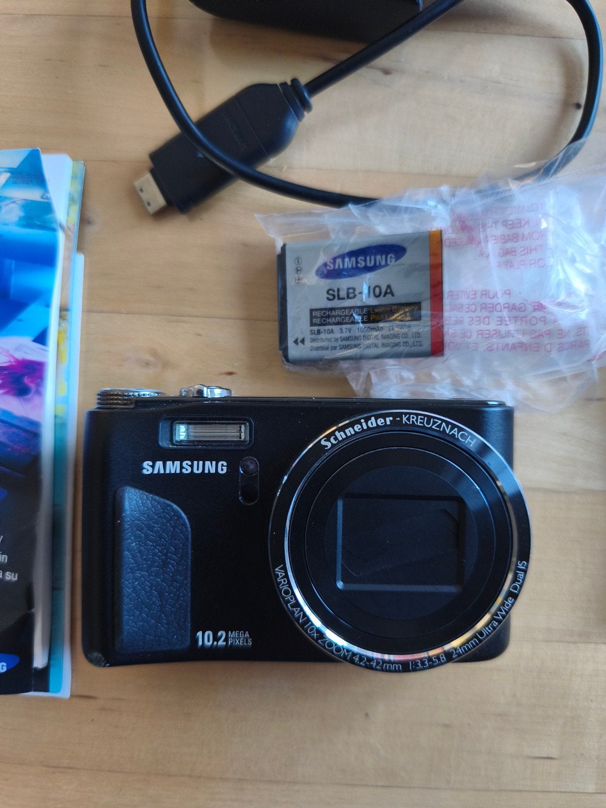 Samsung WB500 digitale compact camera, Ingebouwde flitser, Gebruikt, 12 megapixels, Cameratas