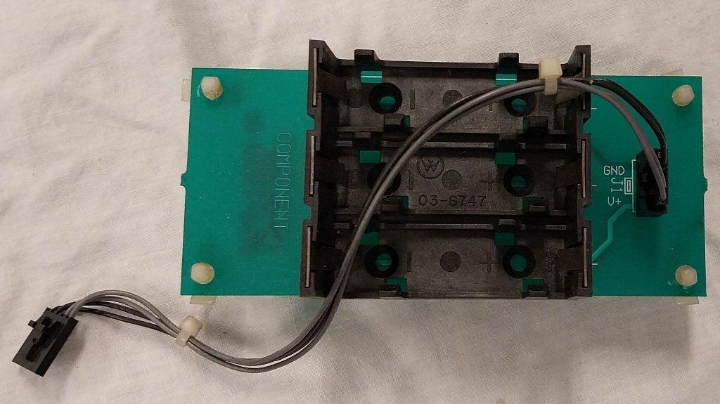 Te Koop: WPC batterijhouder, Verzamelen, Automaten | Flipperkasten, Gebruikt, Onderdeel of Defecte kast, Ophalen of Verzenden