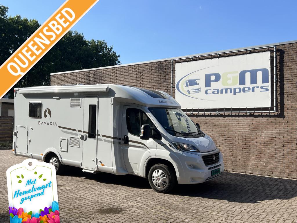Bavaria Style 700 | Pilote groep | queensbed | 2017 |33000 |, Caravans en Kamperen, Campers, Chemisch toilet, Ringverwarming, Fiat