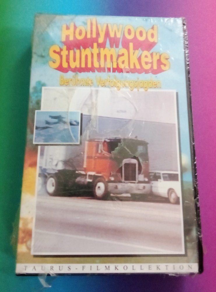 VHS - Hollywood stunt makers- Duitse Koopvideo NIEUW, Cd's en Dvd's, Documentaire, Verzenden, Duits, Nieuw in verpakking